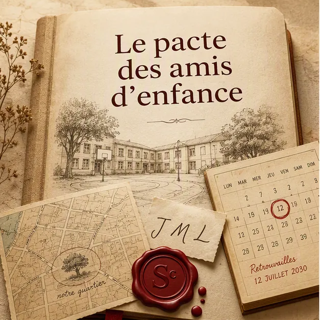 Le pacte des amis d'enfance | Scellé