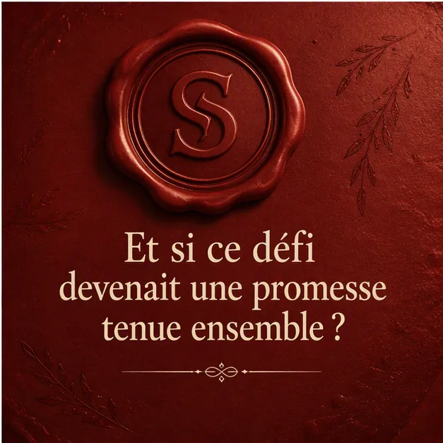Et si ce défi devenait une promesse tenue ensemble ?