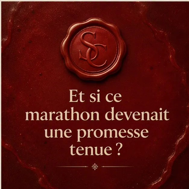 Et si ce marathon devenait une promesse tenue ?