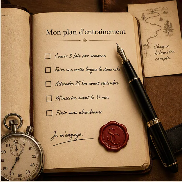Plan d'entraînement scellé