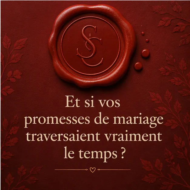 Et si vos promesses de mariage traversaient vraiment le temps ?