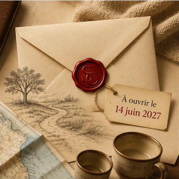 Enveloppe scellée à ouvrir plus tard
