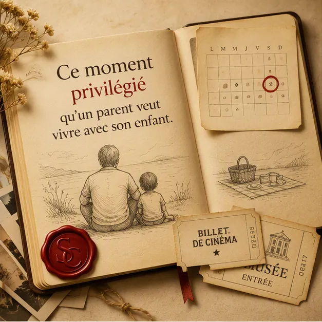 Ce moment privilégié qu'un parent veut vivre avec son enfant | Scellé